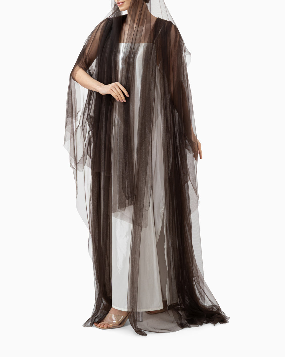 Brown Wedding Abaya
