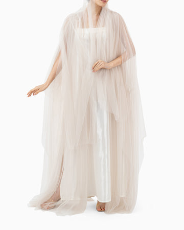 Beige Wedding Abaya