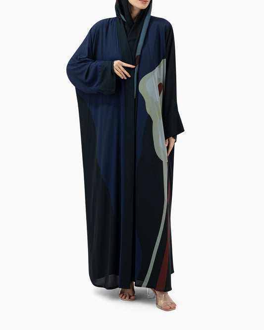 Blue Abaya