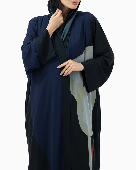 Blue Abaya