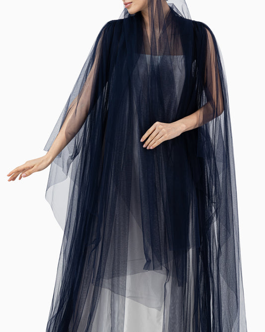 Navy Wedding Abaya