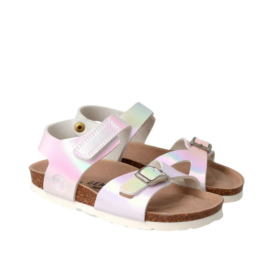 Model wears Melos Moon Iridescent