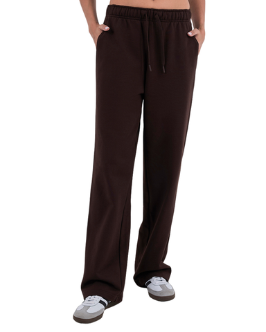 Oversized Unisex Sweat Pants Dark Cocoa