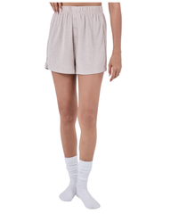 Women Sleep Short Oatmeal Heather