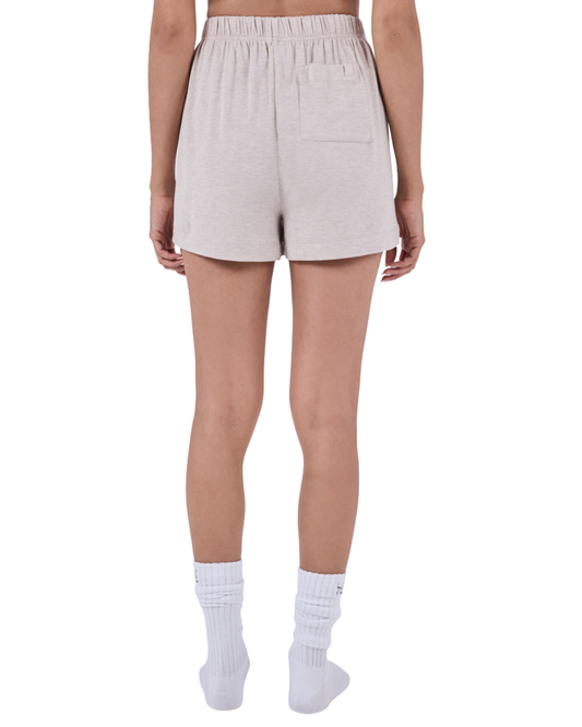 Women Sleep Short Oatmeal Heather
