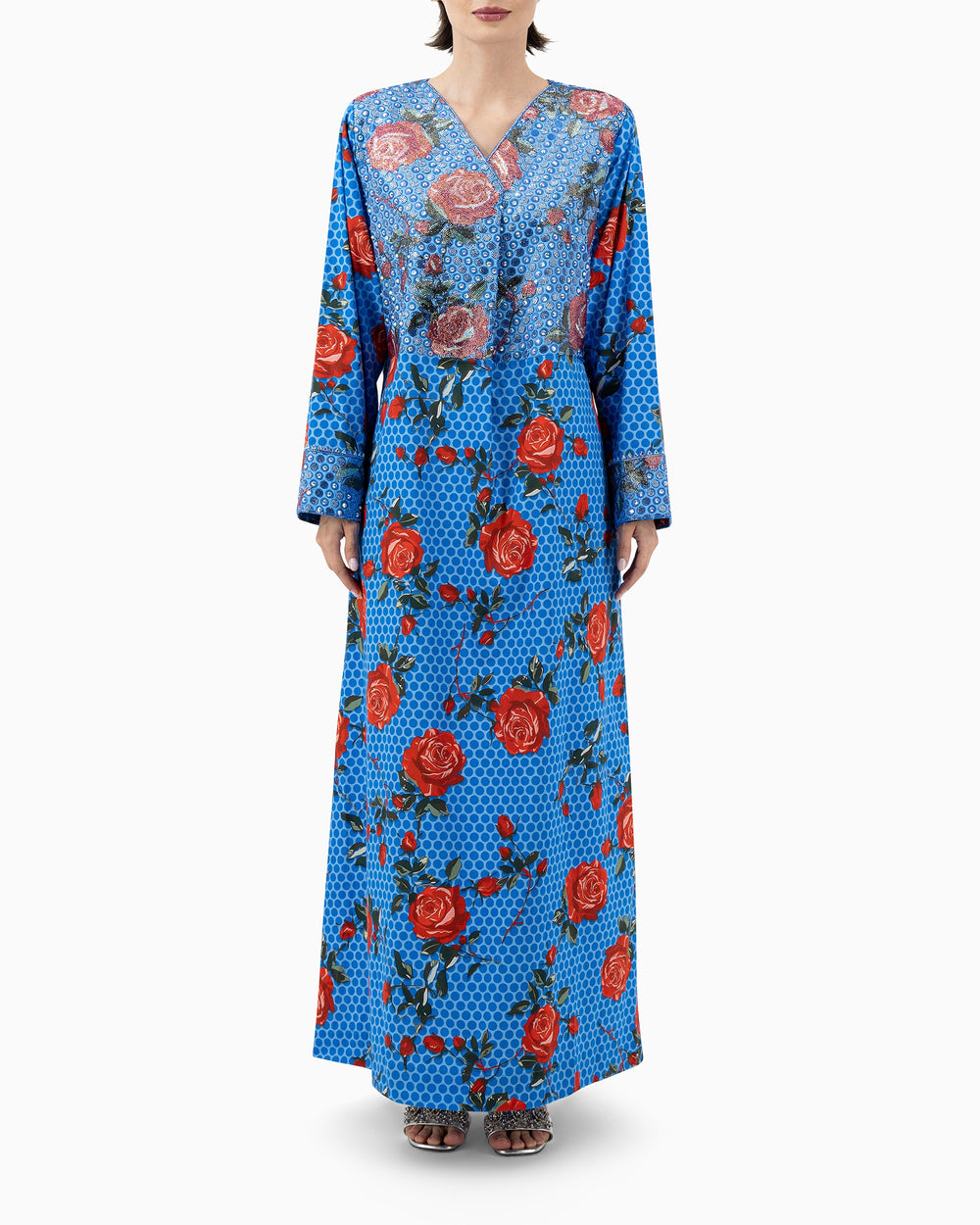 Kaftan | Mustard Blue