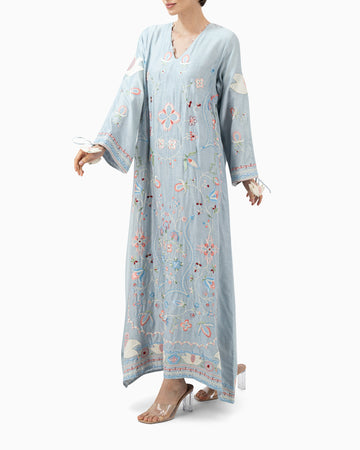 Kaftan | Misty Blue