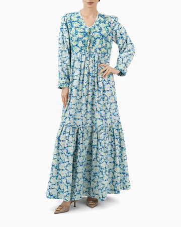 Kaftan | Blue Floral