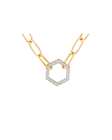 Hexagon Necklace