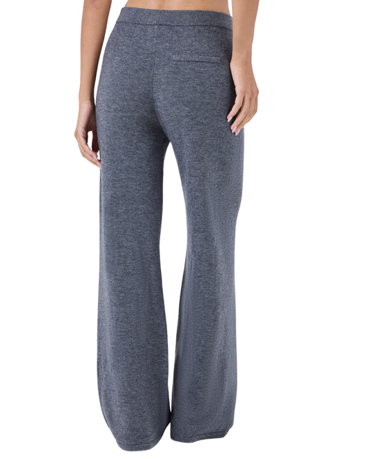 Women Merino Wool Pant Grey Marl
