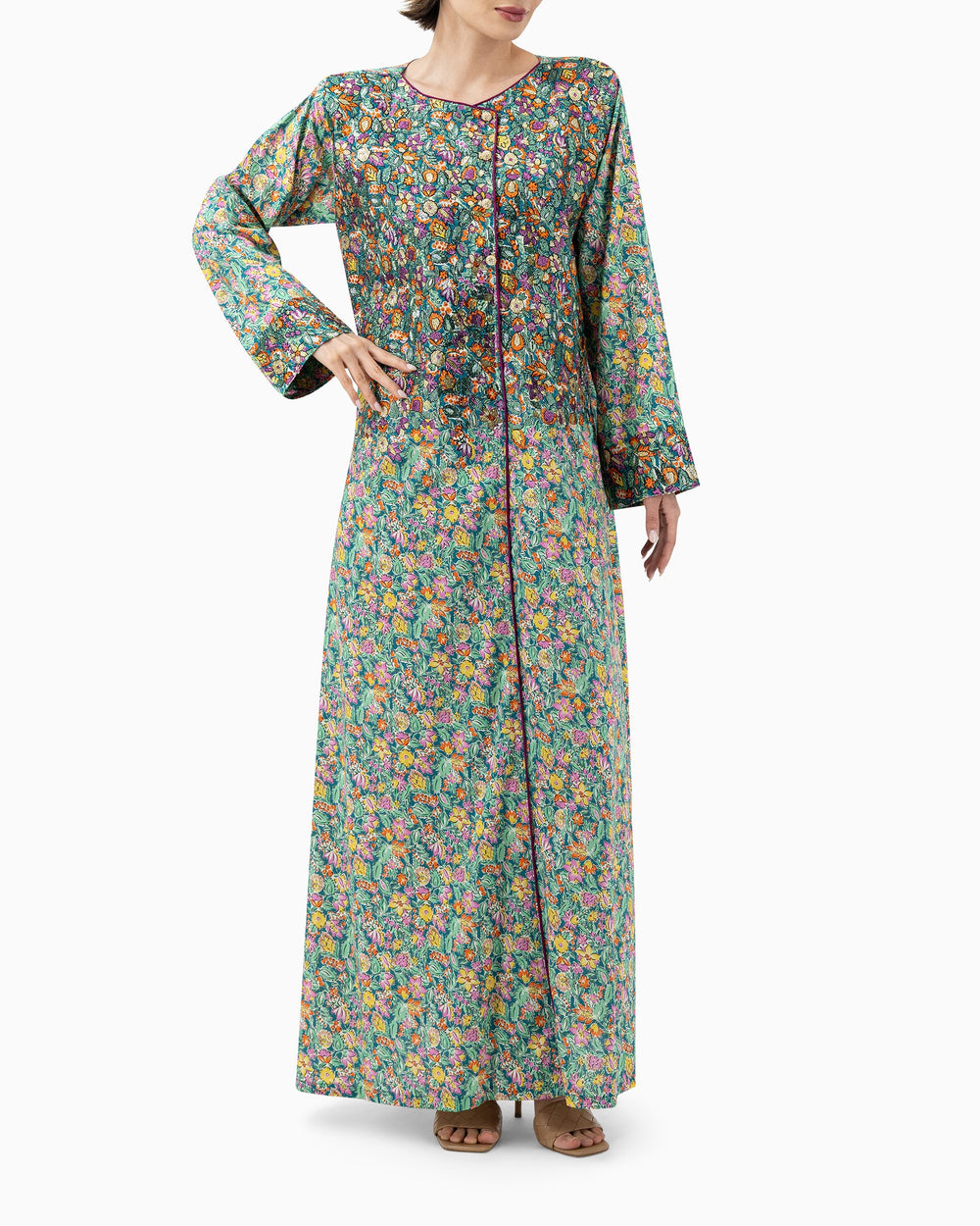 Kaftan | Overlap Green