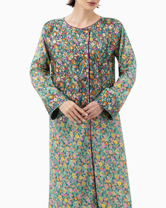Kaftan | Overlap Green