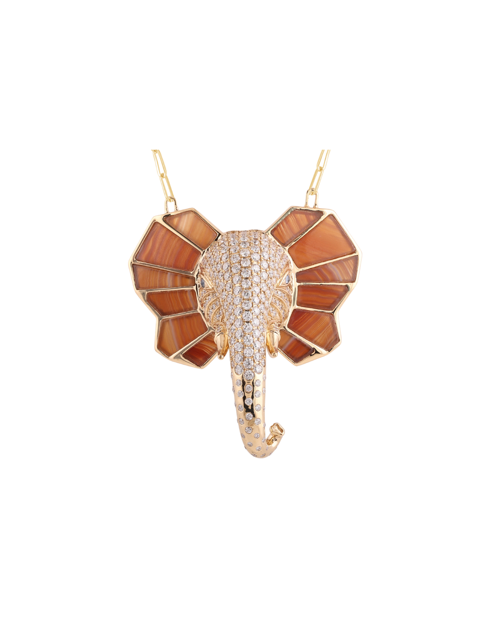 Tusker Pendant | Tiger Eye
