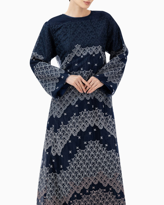 Serena Dress Navy