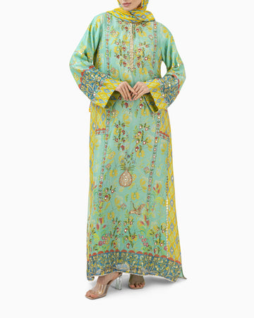 Kaftan | Lime Green