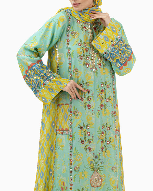 Kaftan | Lime Green