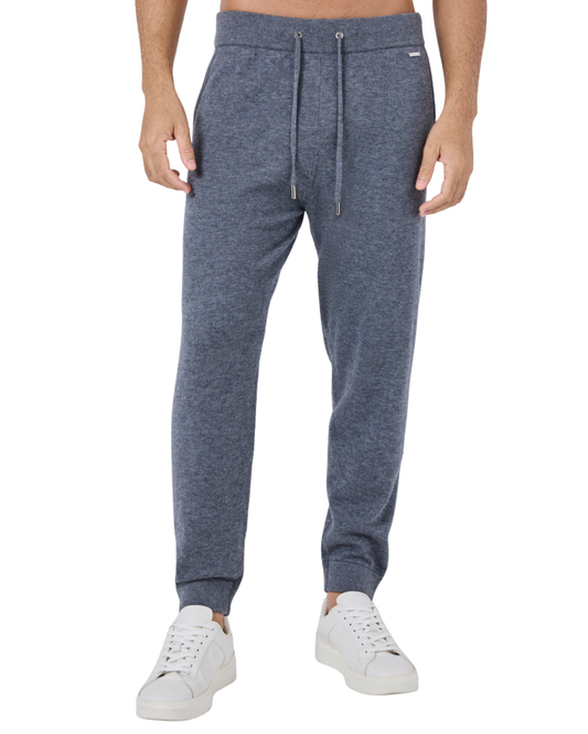 Mens Merino Wool Jogger Grey Marl