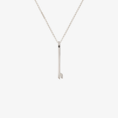 SILVER - Letter Necklace