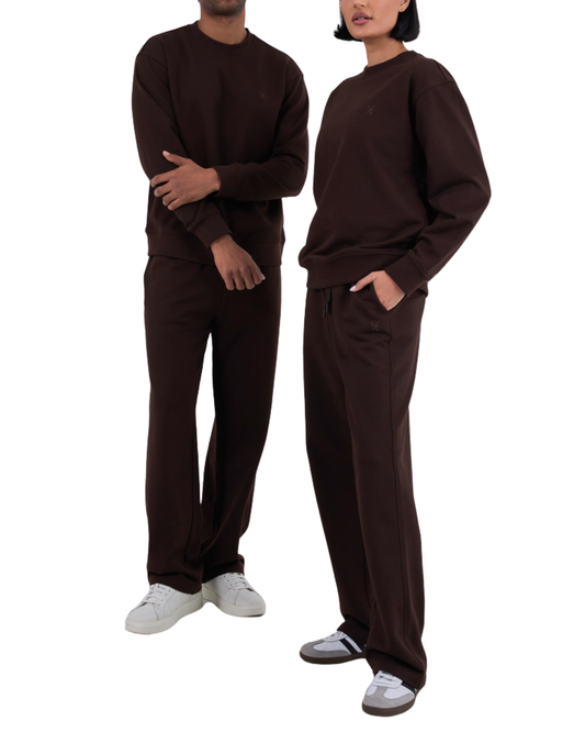 Oversized Sweater Unisex Dark Cocoa