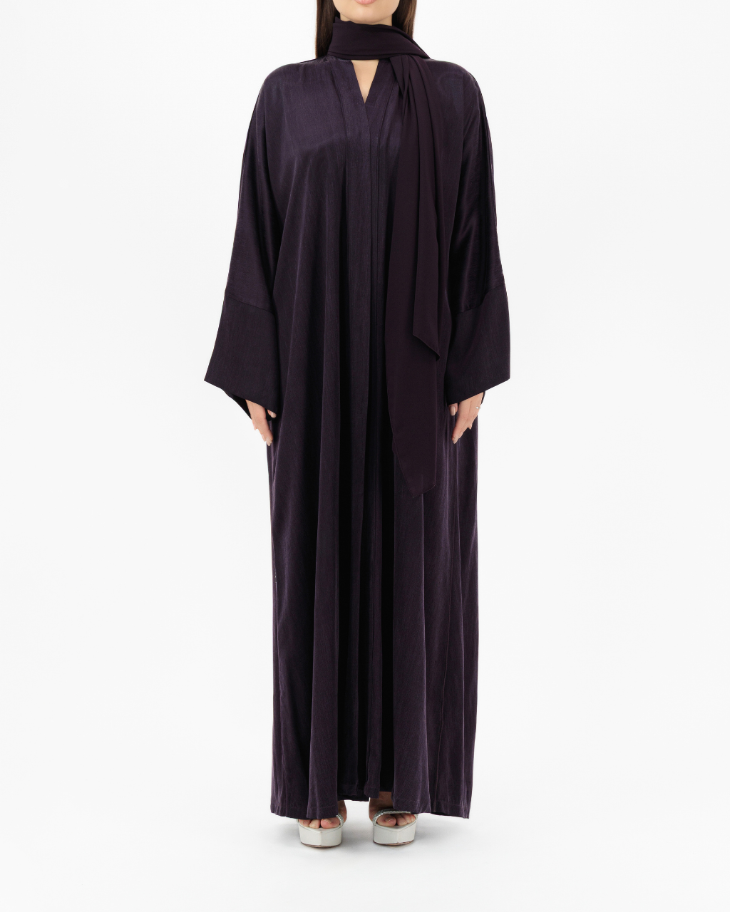 Model wears Bamboo | Purple