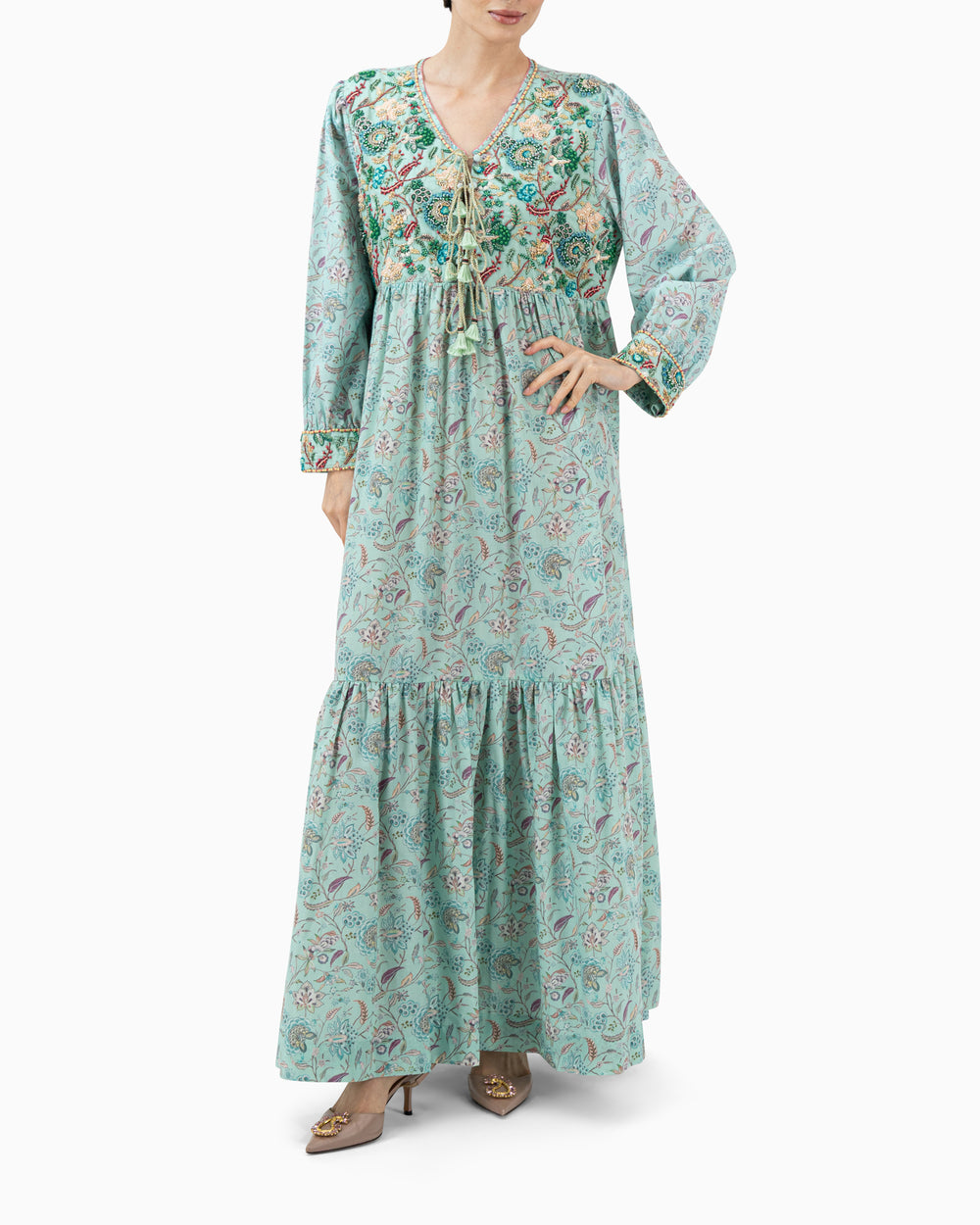 Kaftan | Mint Green