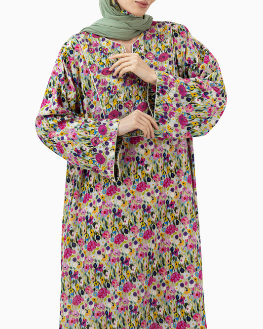Mashail Pink Kaftan