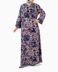 Mashail Purple Kaftan