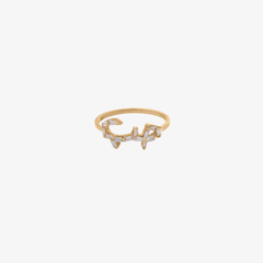 HOBB - 18K Gold & Baguette Diamond 