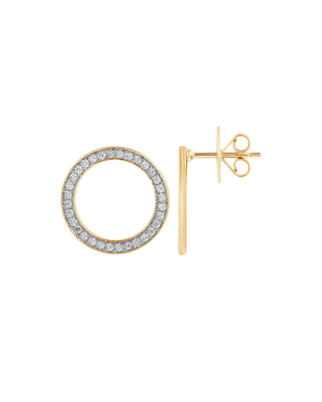 Single Circle Earring