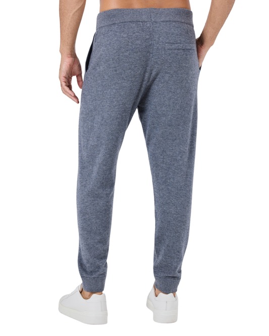 Mens Merino Wool Jogger Grey Marl