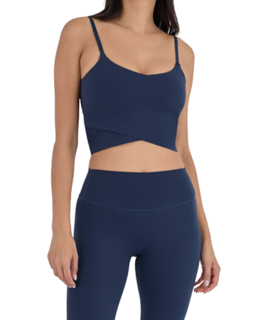 Wrap Cami Top Dark Navy
