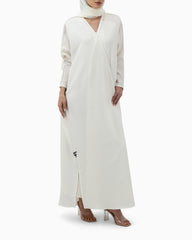 Abaya | Bubble White