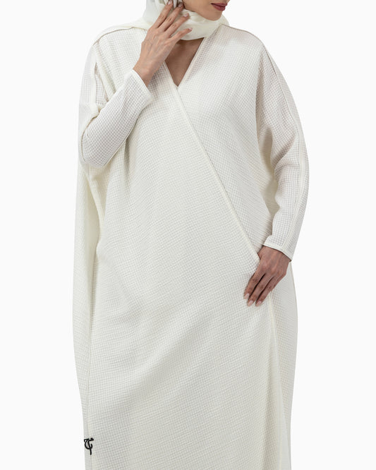 Abaya | Bubble White