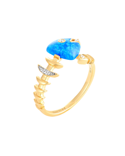 Bedouin Fishbone Ring