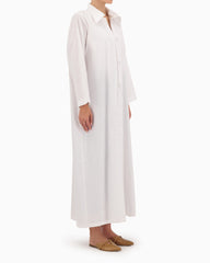 White Linen Long Shirt