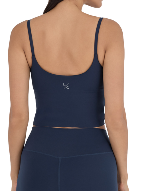 Wrap Cami Top Dark Navy