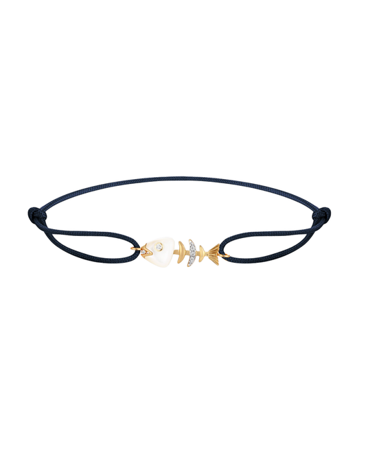 Bedouin Fishbone Bracelet Blue