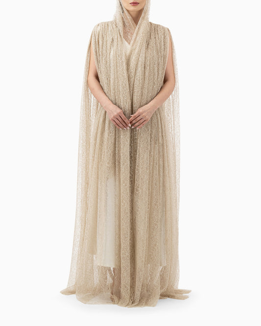 Wedding Abaya | Beige