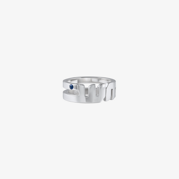 SILVER - Letter Ring (Kayan)