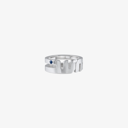 SILVER - Letter Ring (Kayan)
