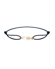 Bedouin Fishbone Bracelet Blue