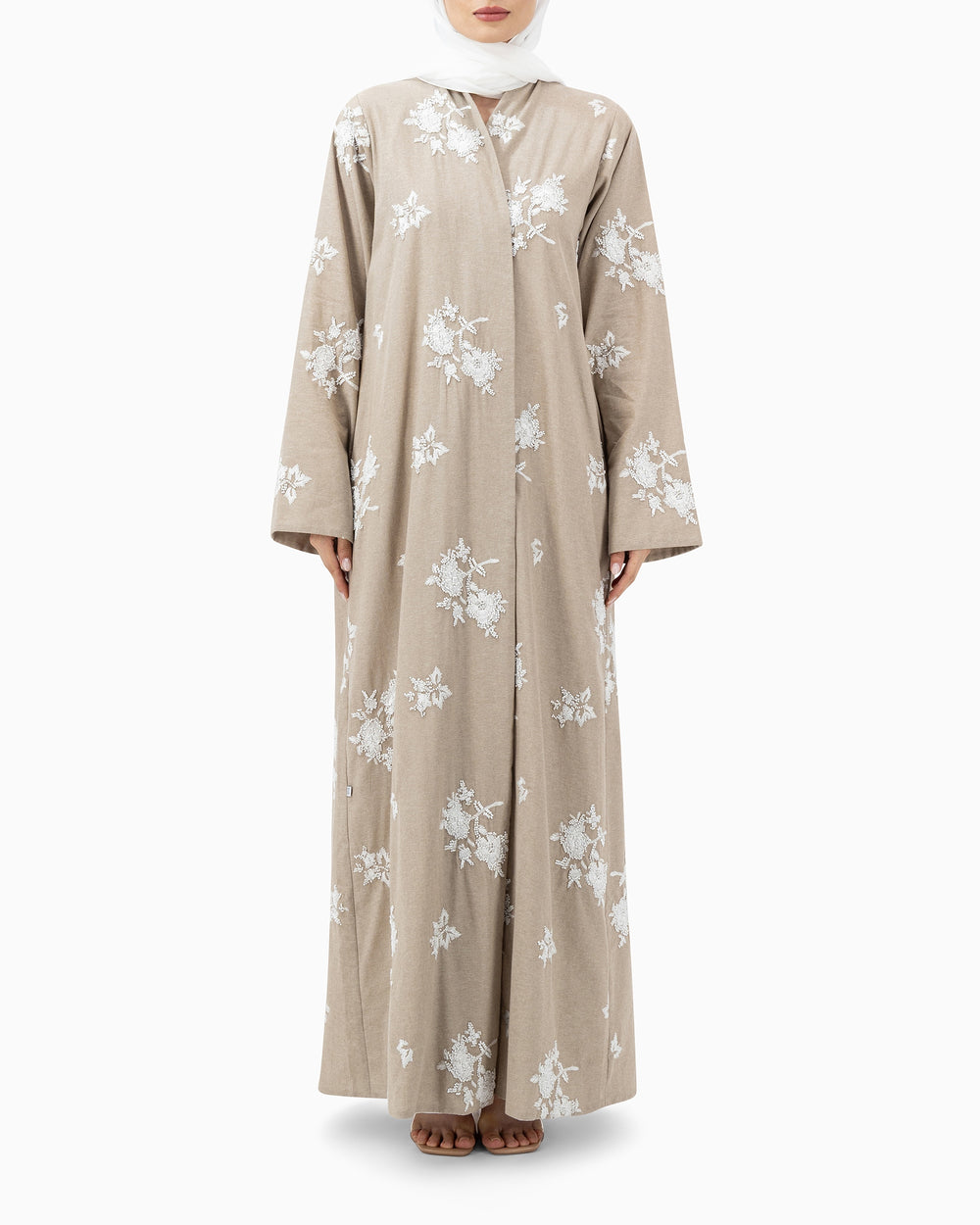 Bold Floral White
