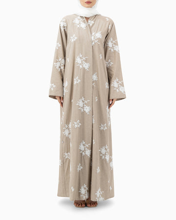 Bold Floral White