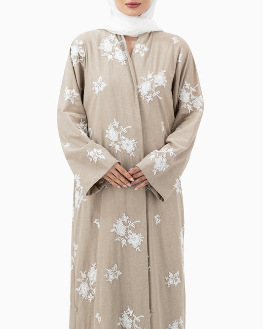 Bold Floral White