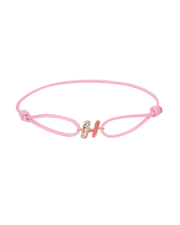 Retro Diamond Bracelet Letter H