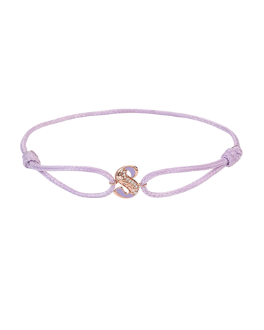 Retro Diamond Bracelet Letter S