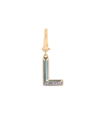 Letter L | Grey Charm
