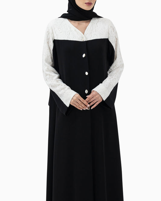 Abaya | Black Lace
