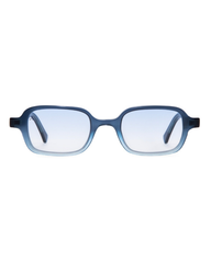 Sunglasses Rectangular II - Dark Blue with Light Blue