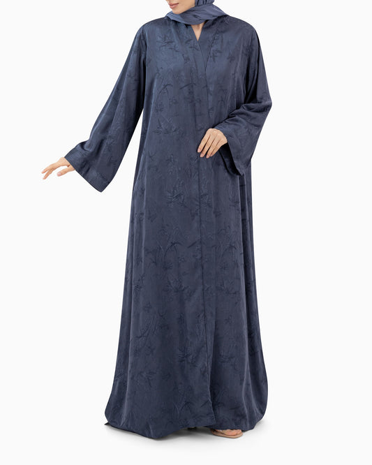 Brass Lux Navy Abaya